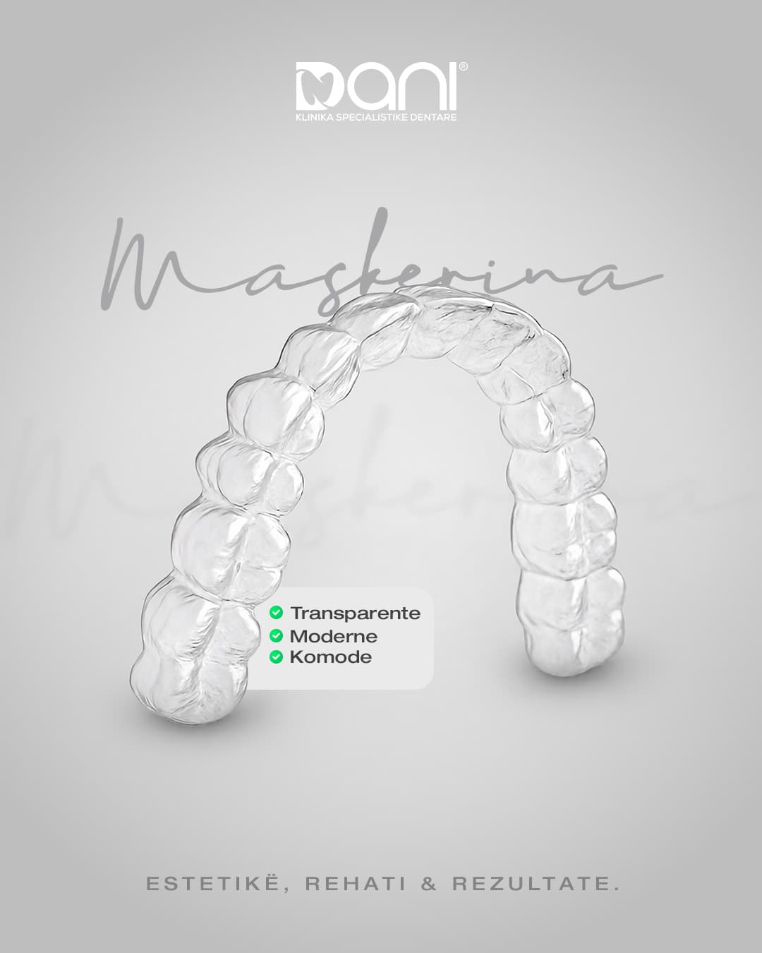 Maskerina transparente